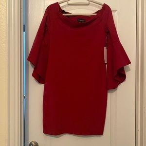 Fifteen Twenty Red Dress, size Large
